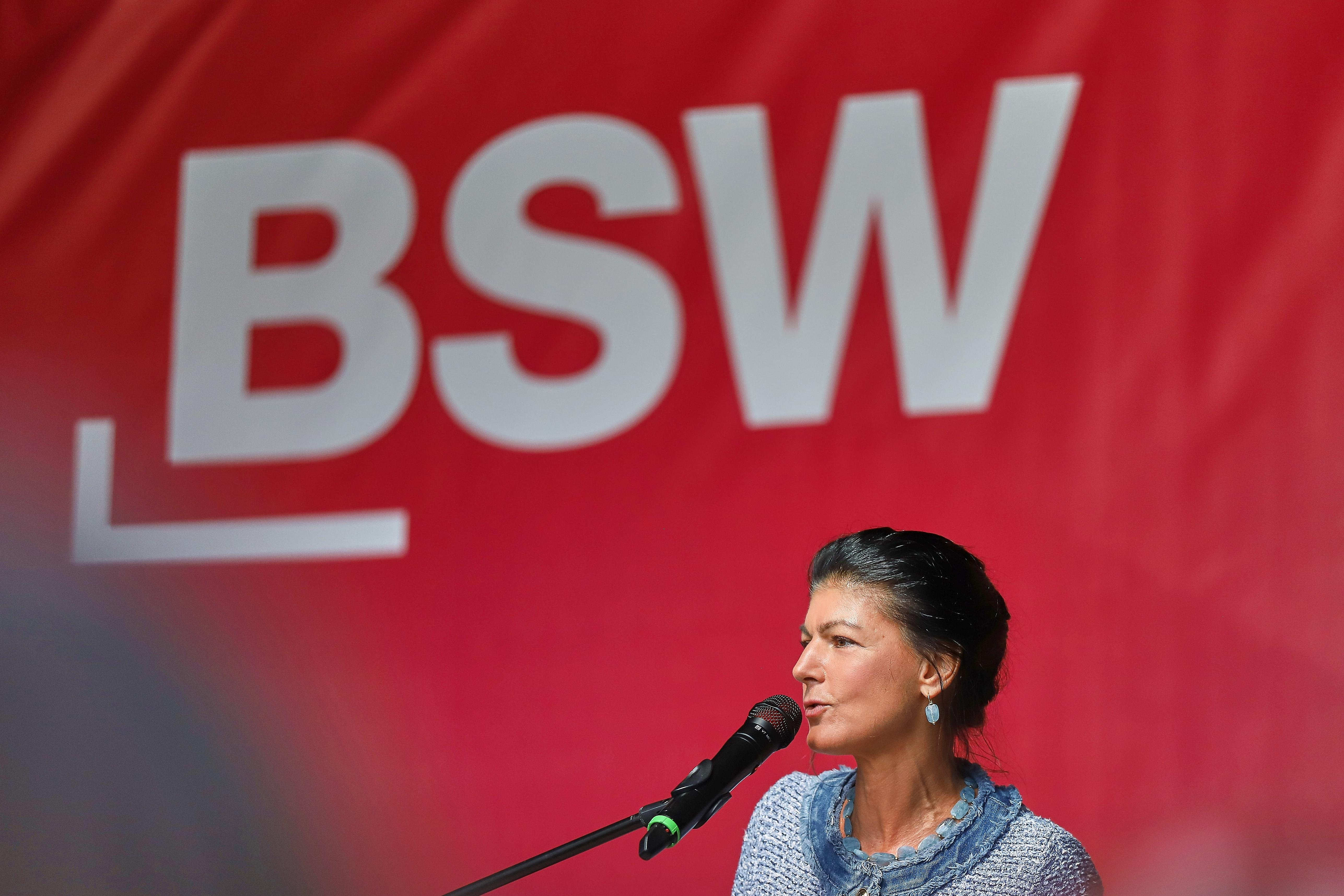 « Ils sont hors cadre  » : le BSW, ce petit parti de gauche allemand qui pourrait s’allier à l’AfD