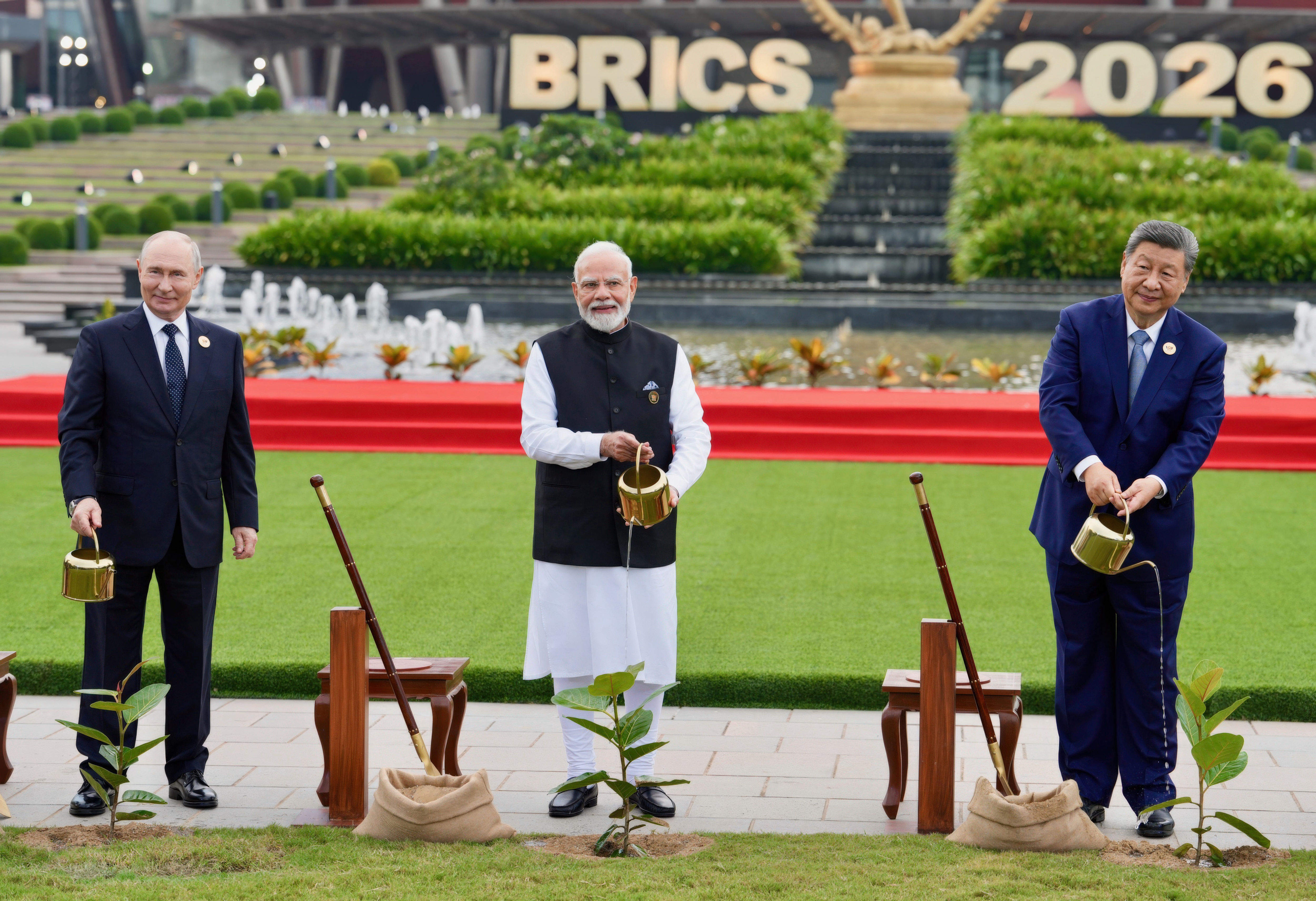 A New Delhi, les pays des Brics défendent leur vision du monde d'aujourd'hui et de demain