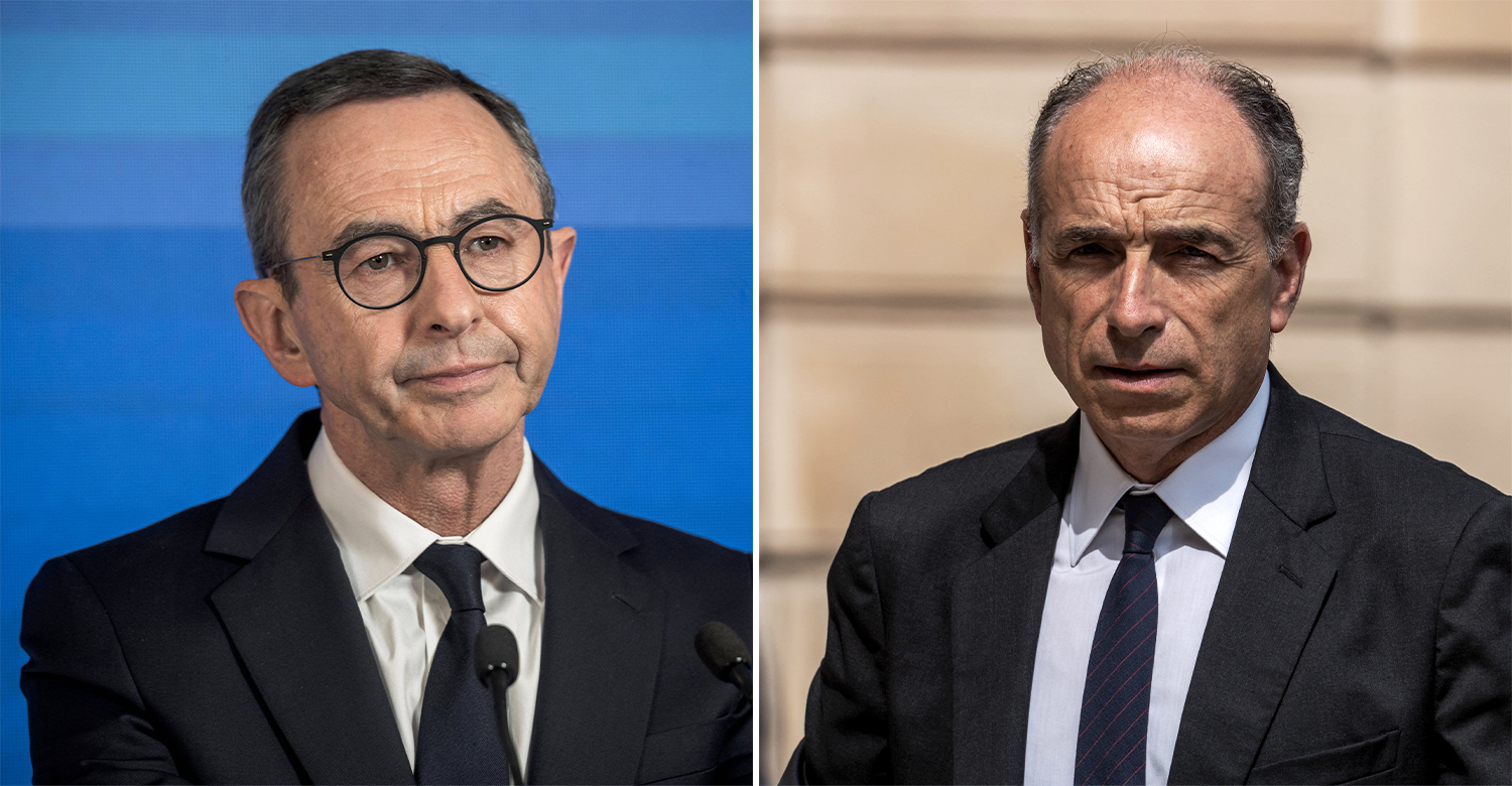 « Laissons ces méthodes brutales à Mélenchon et Le Pen » : chez LR, Retailleau et Copé au bord de la rupture