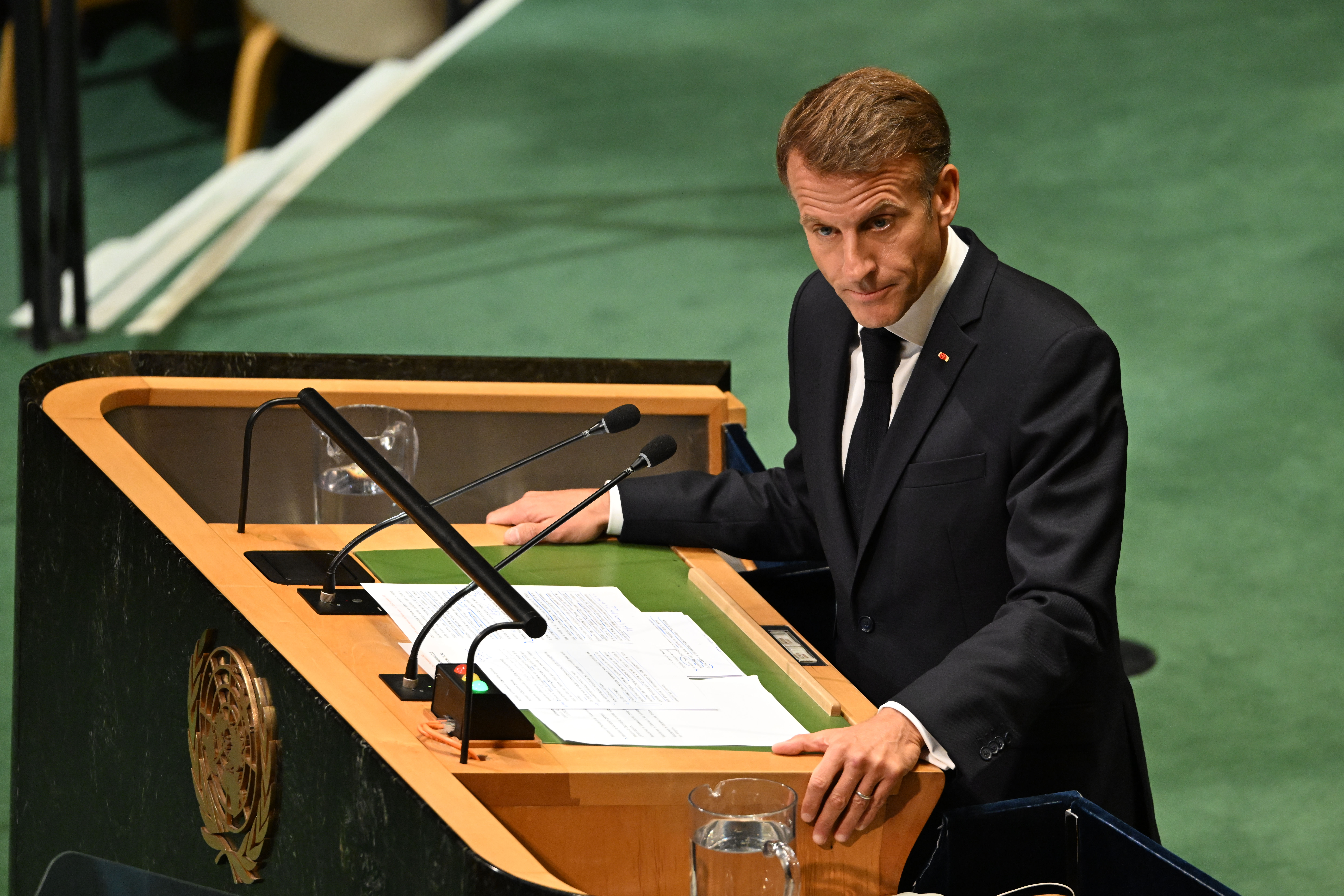 « Le Hamas n'a jamais sévi en Cisjordanie » : le discours intégral d’Emmanuel Macron à l’ONU