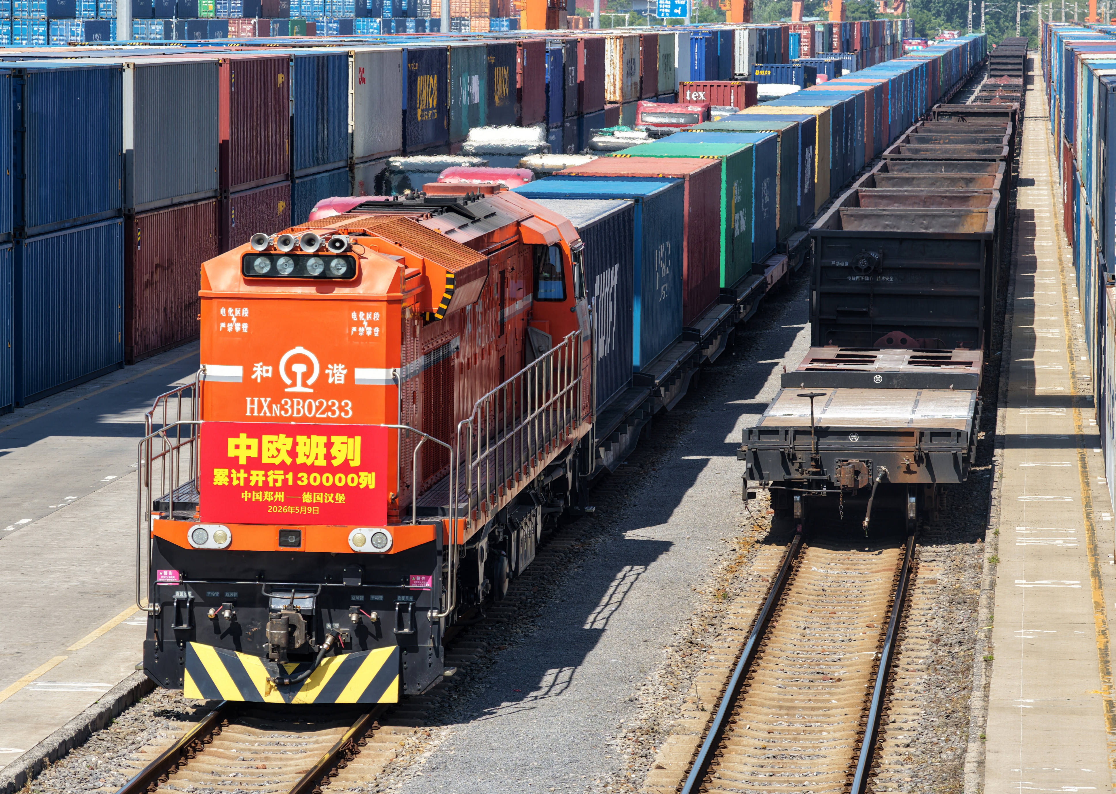 Le trafic ferroviaire entre la Chine et l’Europe via la Russie en forte augmentation