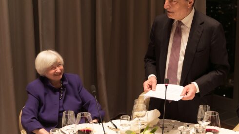 Janet Yellen et Mario Draghi