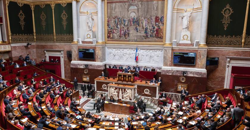 Paris: Weekly session of questions to the government