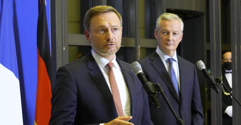 Christian Lindner Bruno Le Maire 24/11/2022 Legendre