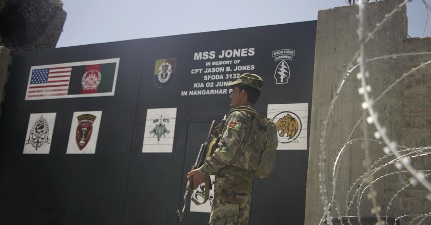 AFGHANISTAN-NANGARHAR-U.S. BASE-HANDOVER