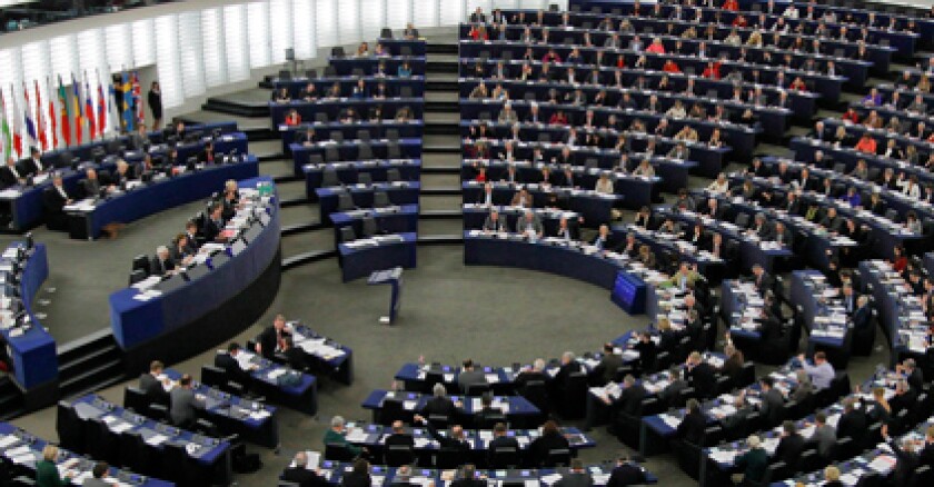 L'hémicycle du Parlement européen. © European Union 2012 EP