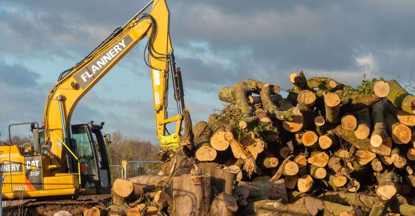 HS2 High Speed Rail, Wendover, Aylesbury, Buckinghamshire, UK - 19 Jan 2022