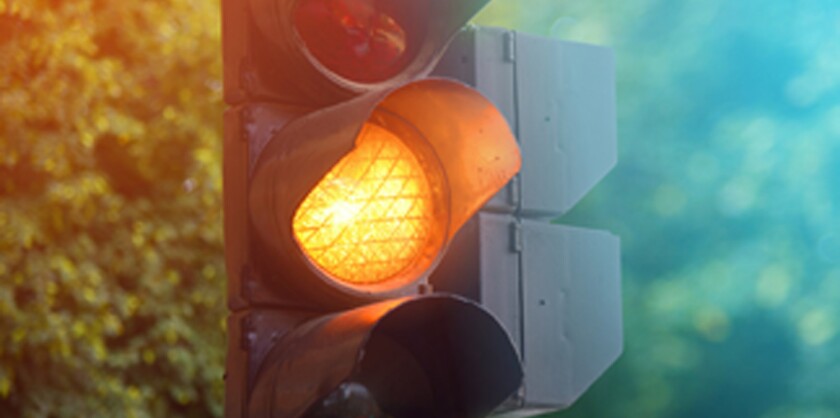 feu orange