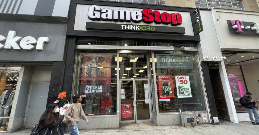 GameStop stock surges 53% today - 3/25/21