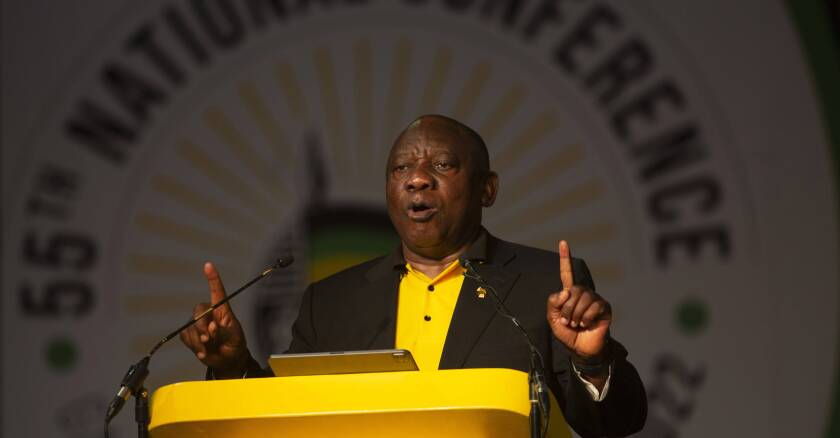 Cyril Ramaphosa 22/12/2022 Airault