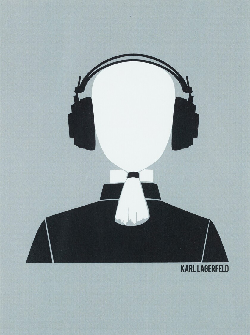 Affiche Karl Lagarfeld o2