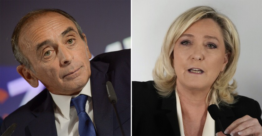 Zemmour Le Pen 18/01/2022 Laubacher