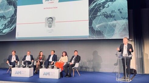 Am Tech Day / conférence d’ouverture de l’AM Tech Day, un événement de place organisé par L’Agefi le 4 octobre 2022 au palais Brongniart à Paris