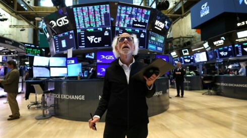 Un opérateur à la Bourse de New York le 11 août 2025