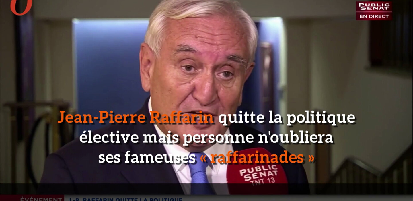 Jean-Pierre Raffarin s’en va mais ses «raffarinades» resteront - l'Opinion