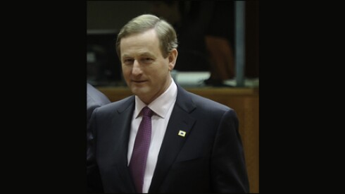 Le chef du gouvernement irlandais Enda Kenny espère sauver le système bancaire de son pays. Photo: Bloomberg