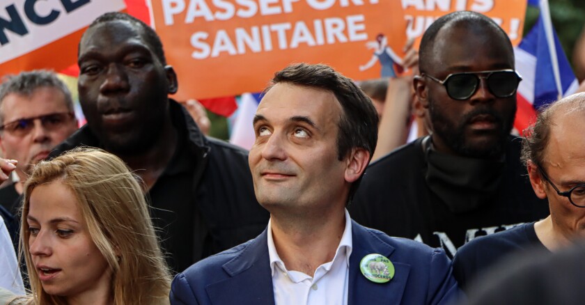 Florian Philippot 22/12/2021 Hélin