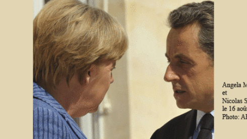 Angela Merkel et Nicolas Sarkozy