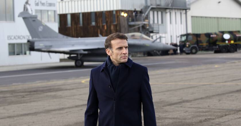 Emmanuel Macron 20/01/2023 Merchet