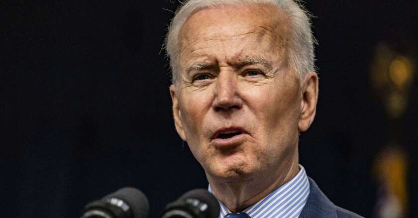 President Joe Biden Speaks in the Eisenhower Executive Office, Washington DC, USA - 02 Jun 2021