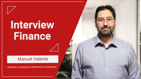 Manuel Valente, directeur Analyses & Recherche chez Coinhouse.