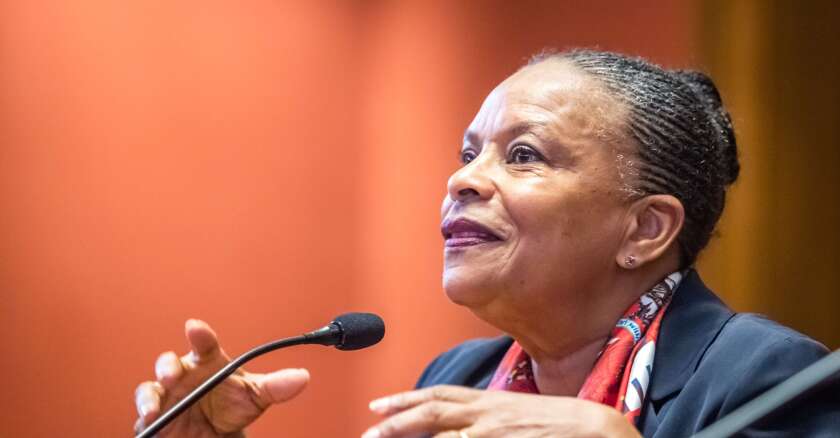 Christiane Taubira 15/12/2021 Vigoureux