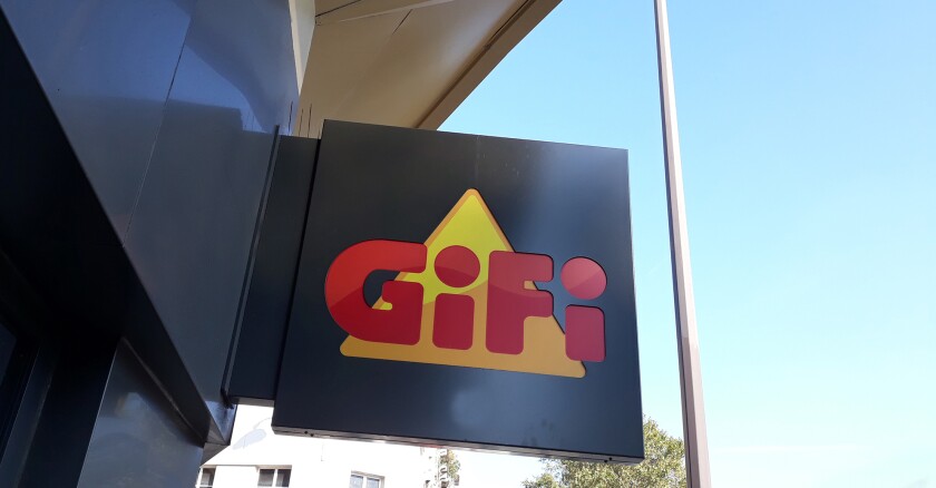 GiFi est une enseigne de distribution de produits à bas prix d’hygiène et de décoration.