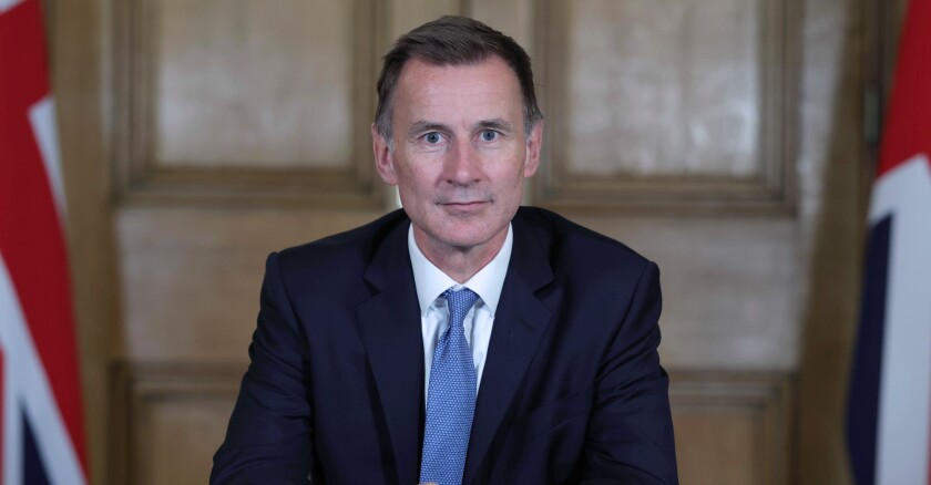 Jeremy Hunt 18/10/2022 Goudenhooft