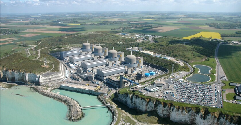 Centrale nucléaire de Paluel 12/10/2022 Motte