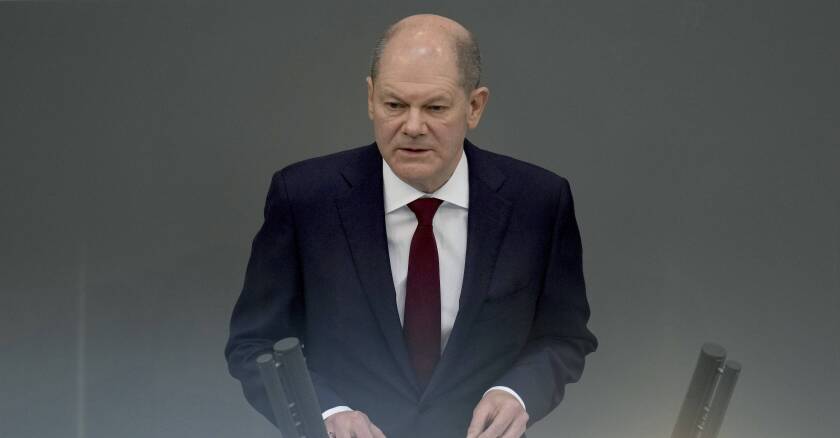 Olaf Scholz Bundestag 05/12/2022 Andre