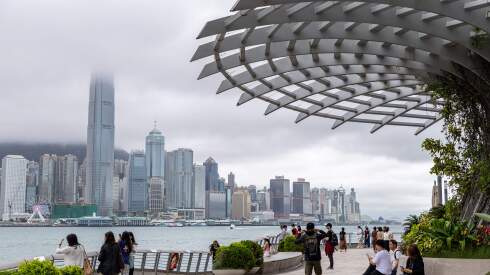 Tsim Sha Tsui In Hong Kong.