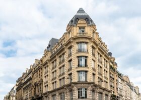 Paris, beautiful building avenue de l Opera