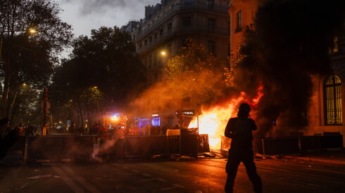 Cost of Living Demonstration in Paris