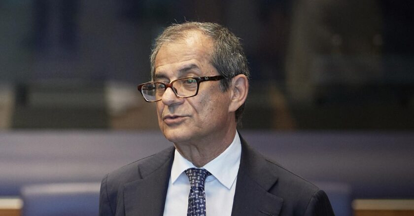 Le ministre italien des Finances Giovanni Tria.