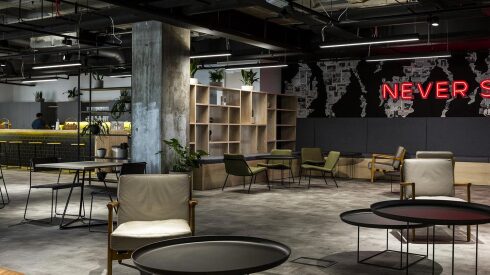 Les bureaux de Revolut à Londres.