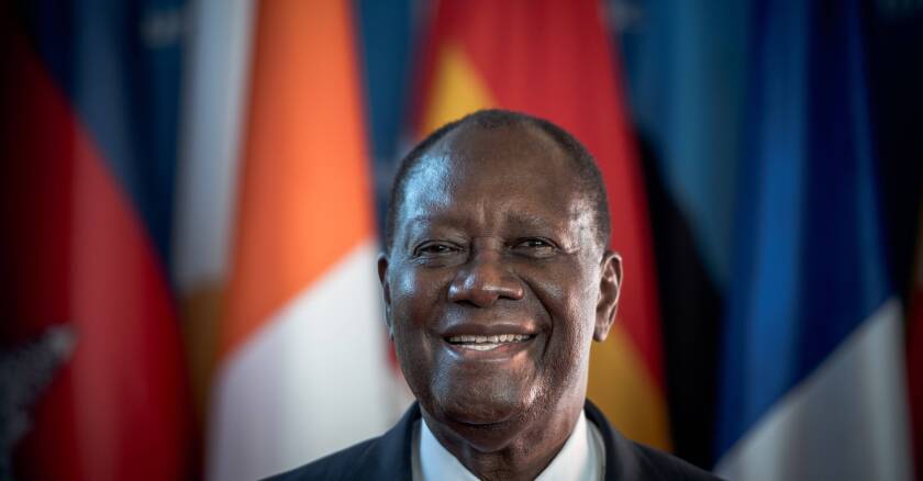 Alassane Ouattara 19/04/2022 Airault