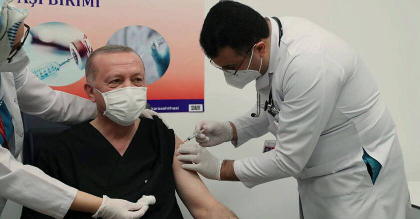 Erdogan vaccin 04/01/2022 Airault