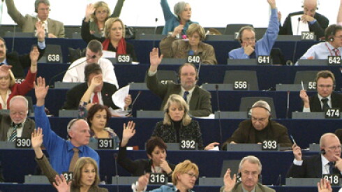 Séance de vote au Parlement européen. Photo: PE
