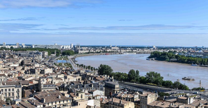 Bordeaux from above