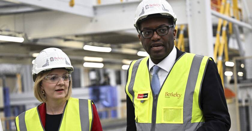 Liz Truss et Kwasi Kwarteng 28/09/2022 Goudenhooft