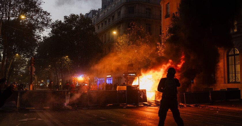 Cost of Living Demonstration in Paris