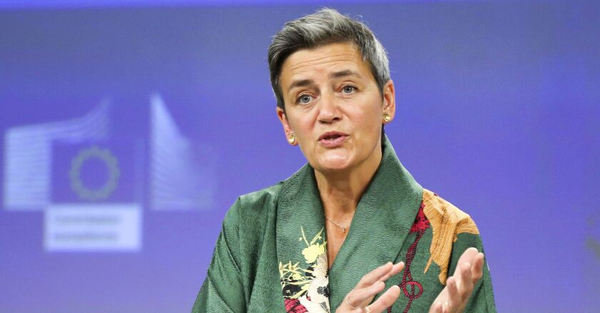 Margrethe Vestager 07/03/2022 Grandin