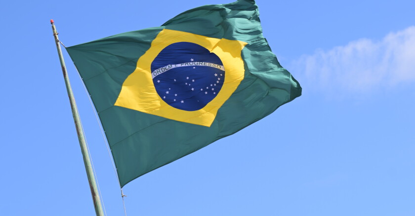 Brazil- drapeau brésilien