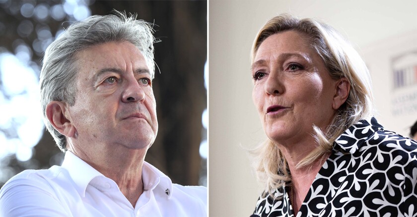 Melenchon Le Pen 10/10/2022 Proust