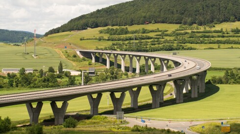 infrastructure autoroute pont autoroutier highway-