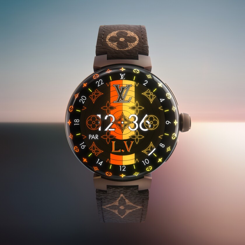 vuitton montre connectée