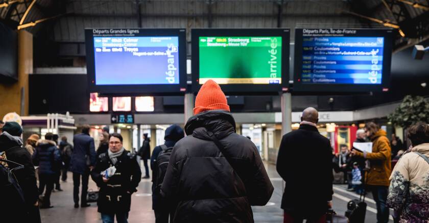 Gare de l'Est 25/01/2023 Ducros