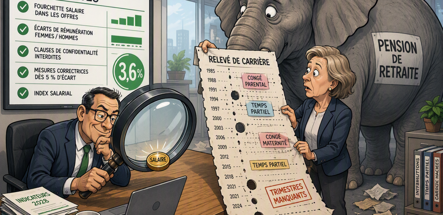 Transparence salariale : pourquoi corriger les salaires ne corrigera pas les pensions