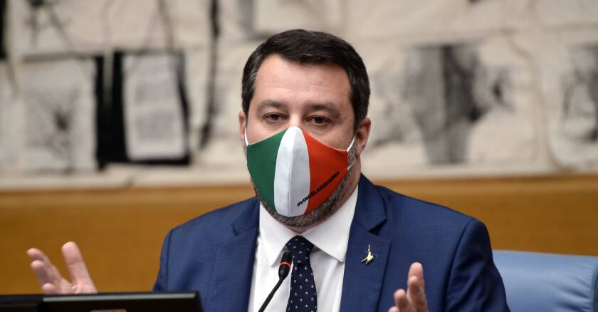 Matteo Salvini 28/02/2022 Maselli