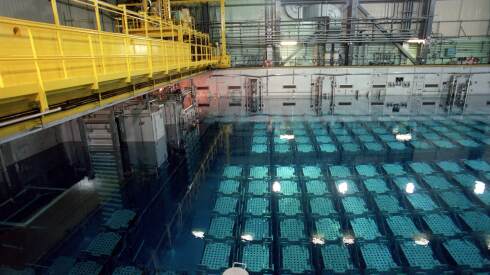 FRA/ LA HAGUE : USINE COGEMA              PISCINE DE STOCKAGE